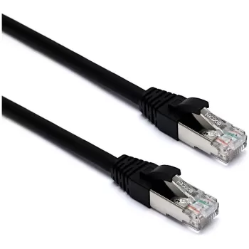 כבל רשת Excel Cat6A F/FTP LSOH 5m שחור 100-257