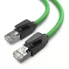 כבל רשת Vention CAT6a SFTP Industrial Flexible Patch 0.5M ירוק IBPGD 0.5m