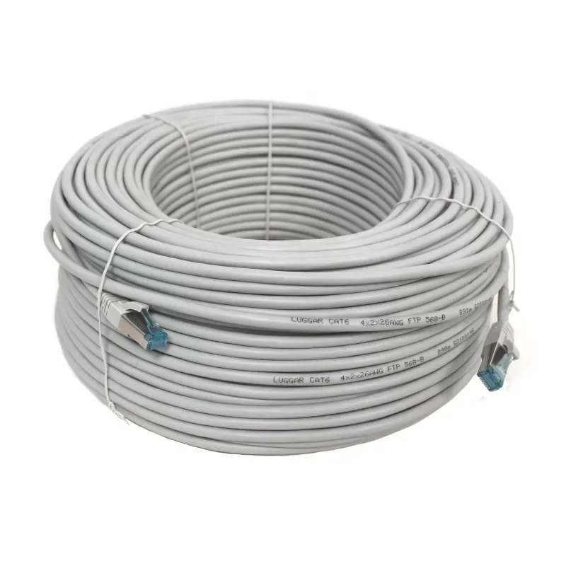 Network Cable Luggar CAT6 Patch Cord 90m gray CAT6-90-GRY