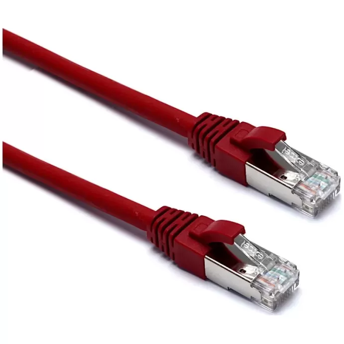 Network Cable Excel Cat6A F/FTP 1m red 100-161
