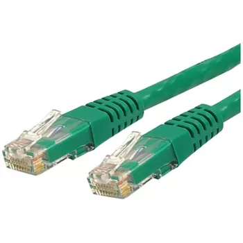 כבל רשת CAT6A Shielded Patch Cable 0.15m ירוק CAT6A-GREEN0.15