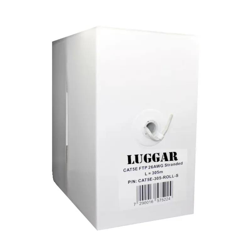 Сетевой Кабель Luggar CAT5e Stranded FTP Cable CAT5E-305-ROLL-S 305m Сетевой Кабель Luggar CAT5e Stranded FTP Cable CAT5E-305-ROLL-S 305m