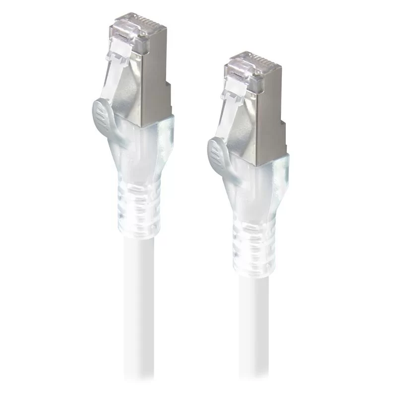 Network Cable ALOGIC CAT6a S/FTP 26AWG 10G 750Hz LSZH 2m Cable C6A-02-WHITE-SH Color:white Network Cable ALOGIC CAT6a S/FTP 26AWG 10G 750Hz LSZH 2m Cable C6A-02-WHITE-SH Color:white