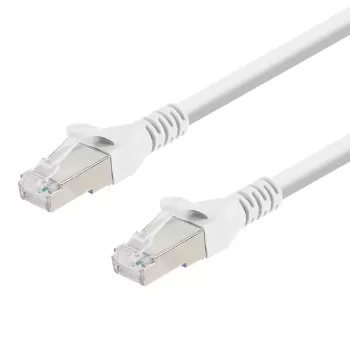 Network Cable ALOGIC CAT6a S/FTP 26AWG 10G 750Hz LSZH 2m Cable C6A-02-WHITE-SH Color:white Network Cable ALOGIC CAT6a S/FTP 26AWG 10G 750Hz LSZH 2m Cable C6A-02-WHITE-SH Color:white