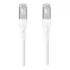 Network Cable ALOGIC CAT6a S/FTP 26AWG 10G 750Hz LSZH 2m Cable C6A-02-WHITE-SH Color:white Network Cable ALOGIC CAT6a S/FTP 26AWG 10G 750Hz LSZH 2m Cable C6A-02-WHITE-SH Color:white