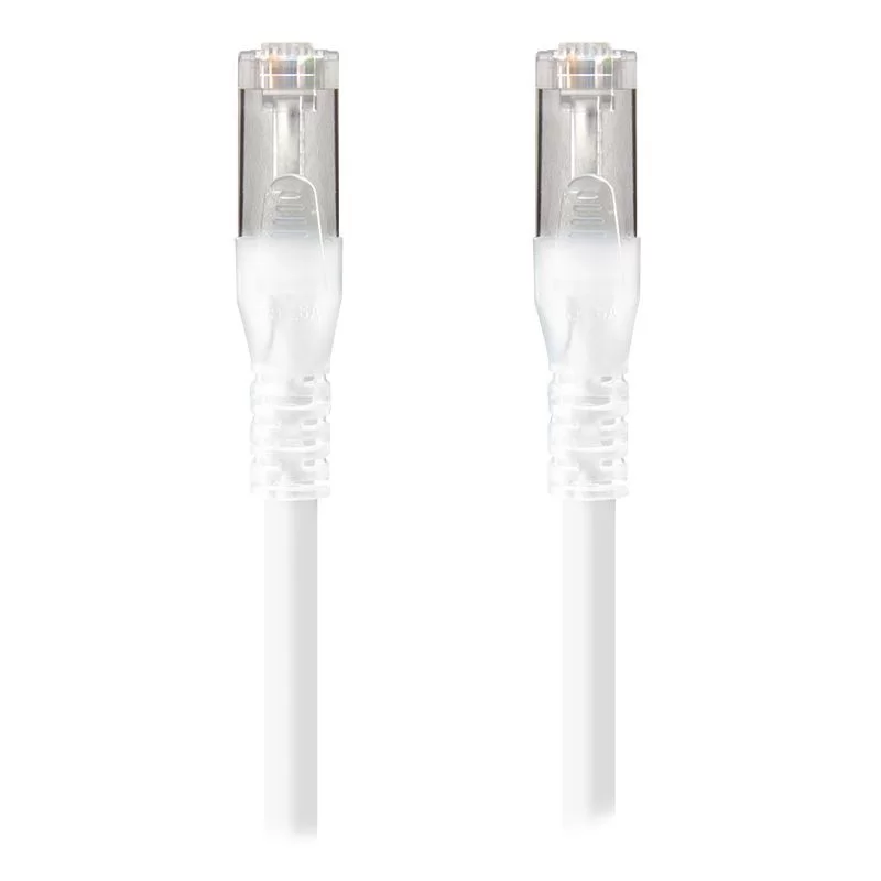 Network Cable ALOGIC CAT6a S/FTP 26AWG 10G 750Hz LSZH 2m Cable C6A-02-WHITE-SH Color:white Network Cable ALOGIC CAT6a S/FTP 26AWG 10G 750Hz LSZH 2m Cable C6A-02-WHITE-SH Color:white