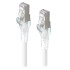 כבל רשת ALOGIC CAT6a S/FTP 26AWG 10G 750Hz LSZH 2m Cable C6A-02-WHITE-SH צבע לבן