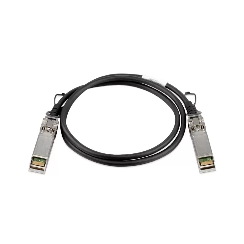 Network Cable D-Link 10G Direct Attach SFP+ Stacking Cable 100CM DEM-CB100S 1m Color:black Network Cable D-Link 10G Direct Attach SFP+ Stacking Cable 100CM DEM-CB100S 1m Color:black