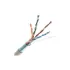 כבל רשת FTP CAT5E GREY 100M plastic reel N3151 100m צבע אפור