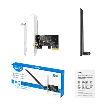 Сетевая Карта CUDY WE650 5 Dual Band Card WE650