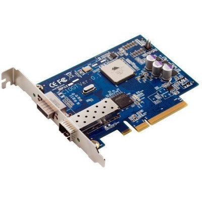Сетевая Карта Thecus 10Gb Expansion card with 1X CX4 port 1X SFP+ port C10GT Сетевая Карта Thecus 10Gb Expansion card with 1X CX4 port 1X SFP+ port C10GT