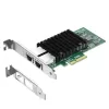 Сетевая Карта Pci-E 10Gtek 10G Dual LAN (Intel ELX550AT) PCIe x4