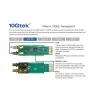 כרטיס רשת 10Gtek 10GBase-SR 10G SFP+ 850nm 300M for HPP Module AXS85-192-M3