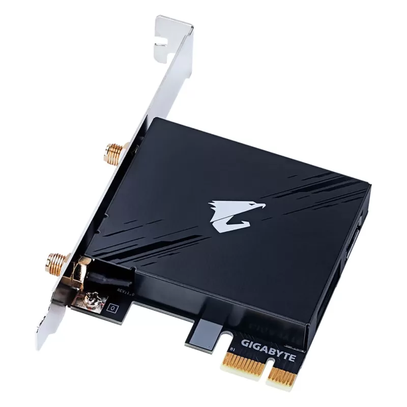 כרטיס רשת PCI-E Gigabyte WIFI 7 Bluetooth 5.3 PCIe x1 Card - יבואן רשמי כרטיס רשת PCI-E Gigabyte WIFI 7 Bluetooth 5.3 PCIe x1 Card - יבואן רשמי