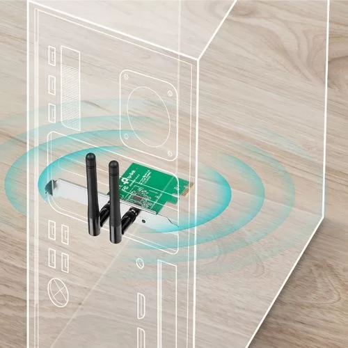 300Mbps Wireless N PCI Express Network Card TP-Link TL-WN881ND