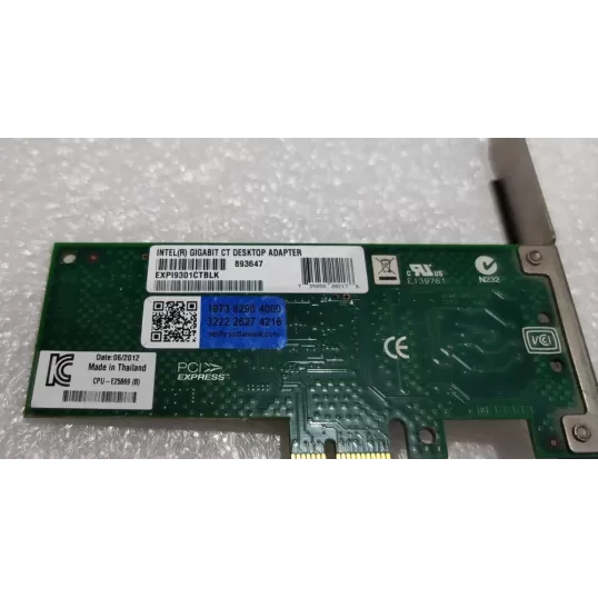 Network Card Intel expi9301ctblk Condition:Used