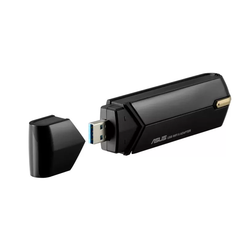 כרטיס רשת AX1800 USB WiFi Asus USB-AX56 צבע שחור