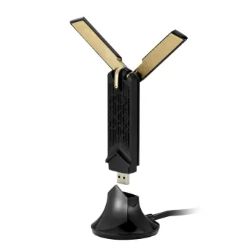 כרטיס רשת AX1800 USB WiFi Asus USB-AX56 צבע שחור