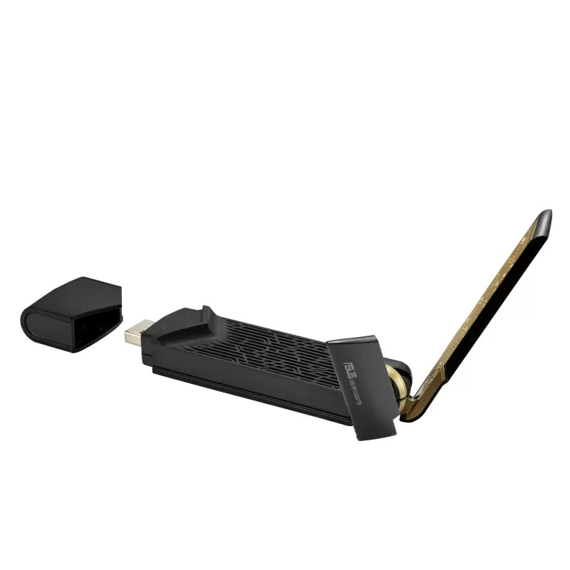 כרטיס רשת AX1800 USB WiFi Asus USB-AX56 צבע שחור