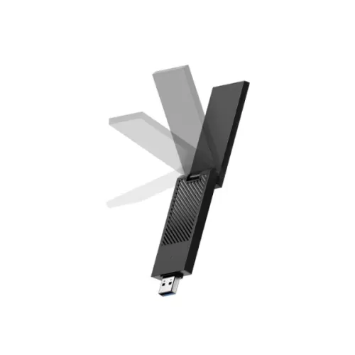 Network Card CUDY AX5400 High-Gain Wi-Fi 6E Adapterr WU5400