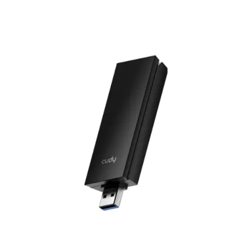 Network Card CUDY AX5400 High-Gain Wi-Fi 6E Adapterr WU5400