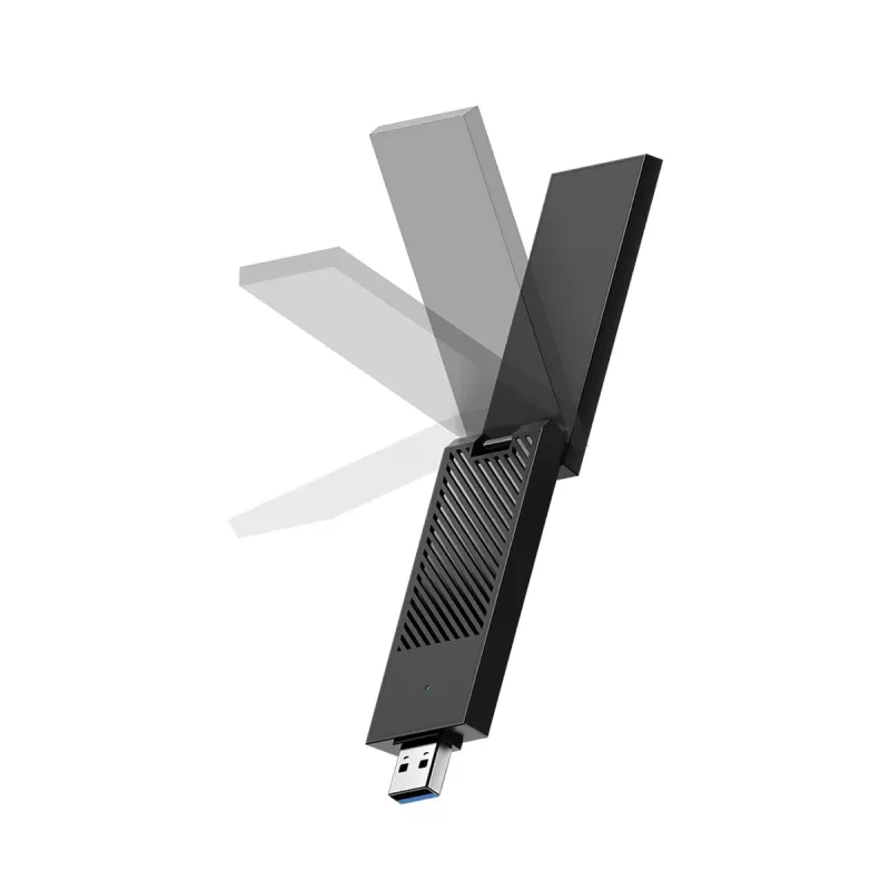 Network Card CUDY AX5400 High-Gain Wi-Fi 6E Adapterr WU5400