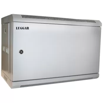 ארון שרתים Luggar 6U Wall-Mount MG Sealed Metal Door 300mm אפור HI-6U-300-MG ארון שרתים Luggar 6U Wall-Mount MG Sealed Metal Door 300mm אפור HI-6U-300-MG