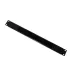 Front panel Luggar 1U Brush Panel Rectangle 19" black HP-BRUSH-B