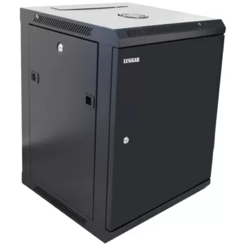 ארון שרתים Luggar 15U Wall-Mount 550x500mm שחור HI-15U-500-BMG ארון שרתים Luggar 15U Wall-Mount 550x500mm שחור HI-15U-500-BMG