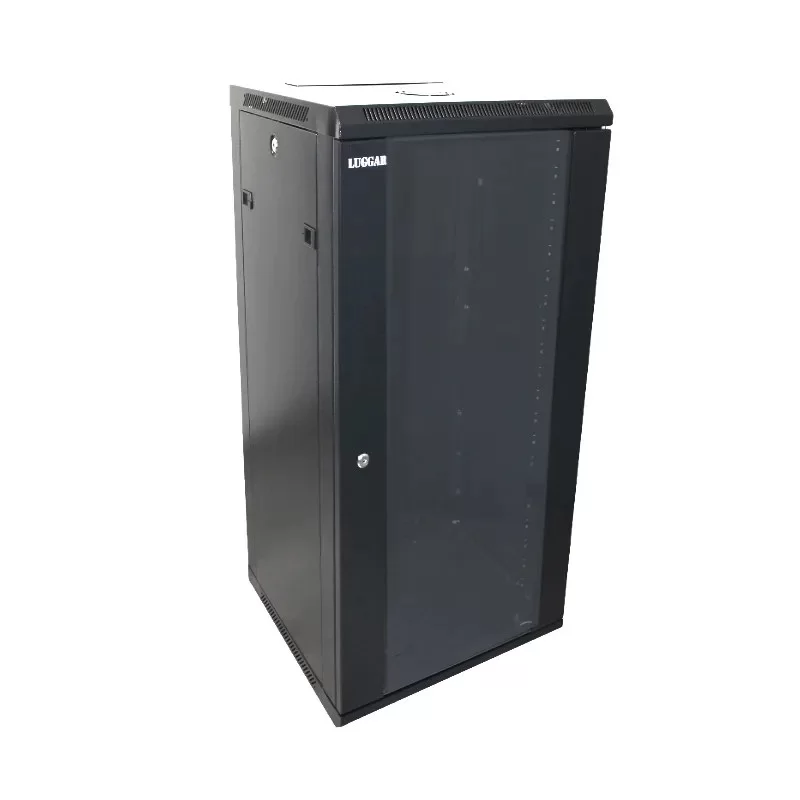 Server rack Gold Touch 25U 600x500 with 2 Fans and Shelf HI-25U-500