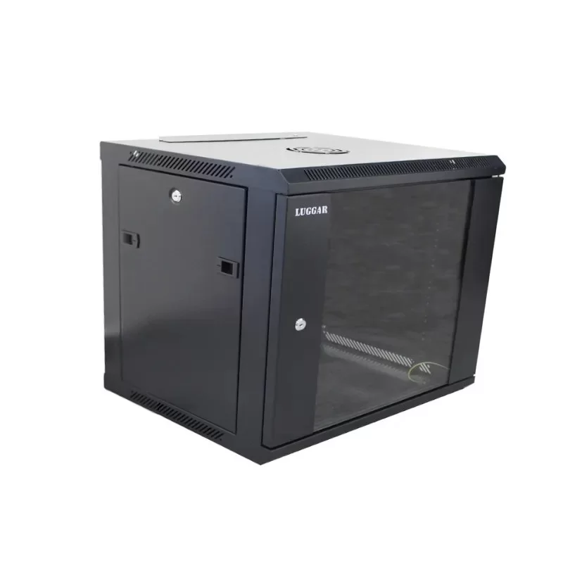 Server rack Luggar 8U Wall-Mount 400mm black HI-8U-400-B