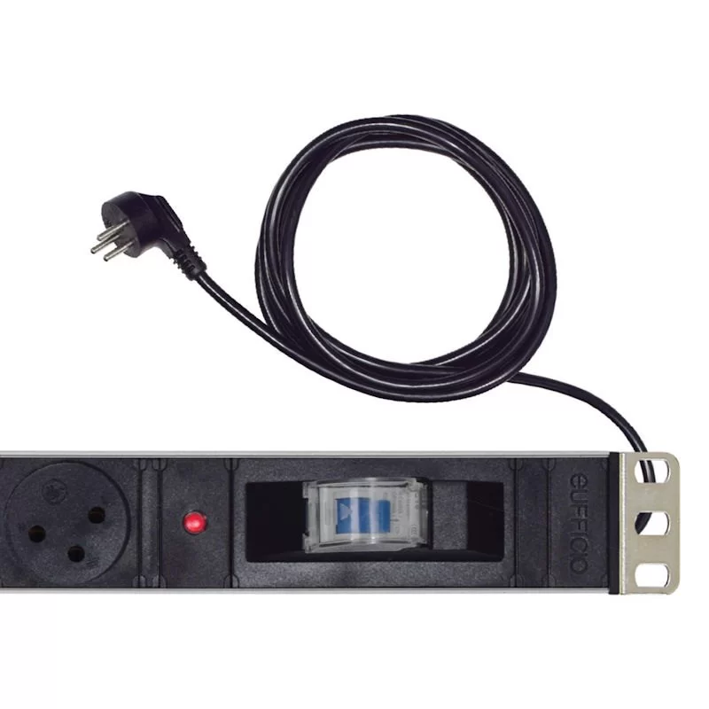 Rack Mount PDU 6 Ports PDU ISR 3Pin with Circuit Breaker PDU-6 Rack Mount PDU 6 Ports PDU ISR 3Pin with Circuit Breaker PDU-6
