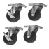 Rack Cabinet Castors Luggar Castors Set for Floor Rack Cabinet HI-CASTORS