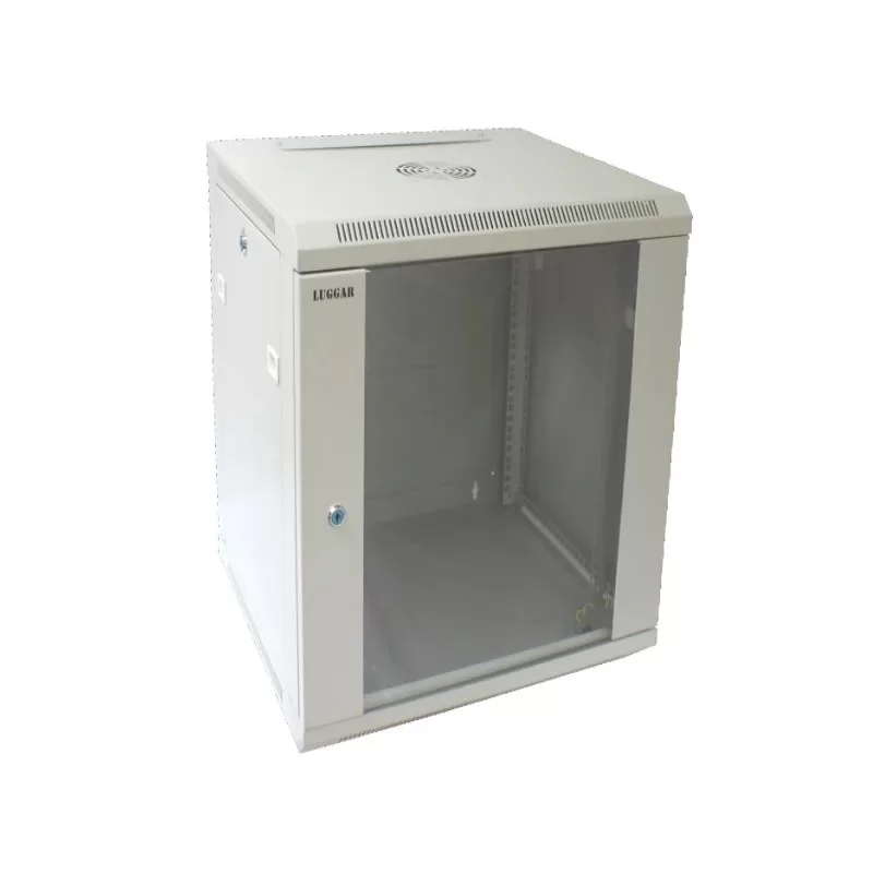 ארון שרתים Luggar 15U Wall-Mount 500mm אפור HI-15U-500-G