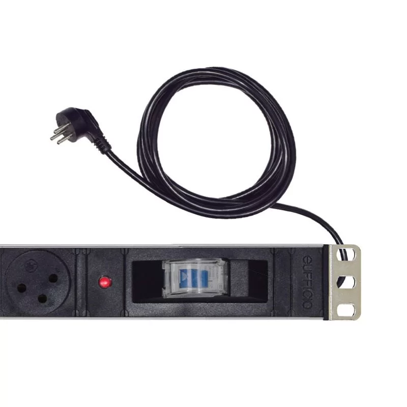 Блок розеток PDU для шкафа 12 Ports PDU ISR 3Pin PDU-12