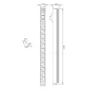 Блок розеток PDU для шкафа 12 Ports PDU ISR 3Pin PDU-12