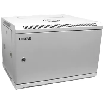 ארון שרתים Luggar 6U Wall-Mount 400mm Metal Door HI-6U-400-MG ארון שרתים Luggar 6U Wall-Mount 400mm Metal Door HI-6U-400-MG