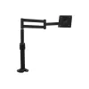 Claytek External monitor arm - connects to a communications cabinet WA-MA813 צבע שחור Claytek External monitor arm - connects to a communications cabinet WA-MA813 צבע שחור