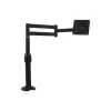 Claytek External monitor arm - connects to a communications cabinet WA-MA813 צבע שחור Claytek External monitor arm - connects to a communications cabinet WA-MA813 צבע שחור