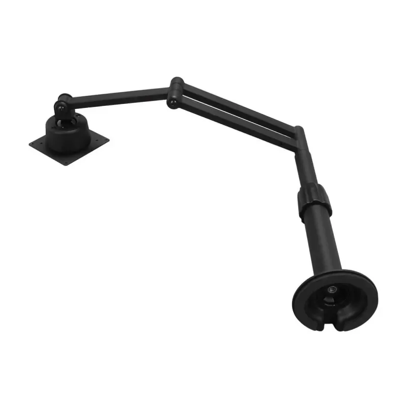 Claytek External monitor arm - connects to a communications cabinet WA-MA813 צבע שחור Claytek External monitor arm - connects to a communications cabinet WA-MA813 צבע שחור