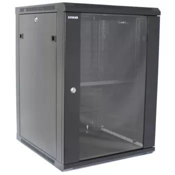 ארון שרתים Luggar 15U Wall-Mount 600mm שחור HI-15U-600-B ארון שרתים Luggar 15U Wall-Mount 600mm שחור HI-15U-600-B