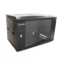 ארון שרתים Luggar 6U Wall-Mount 550x450 Glass Door שחור HI-6U-450-B