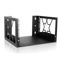 ארון תקשורת פתוח Claytek 6U wall mount 400mm deep WU-60B צבע שחור ארון תקשורת פתוח Claytek 6U wall mount 400mm deep WU-60B צבע שחור