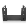 ארון תקשורת פתוח Claytek 6U wall mount 400mm deep WU-60B צבע שחור