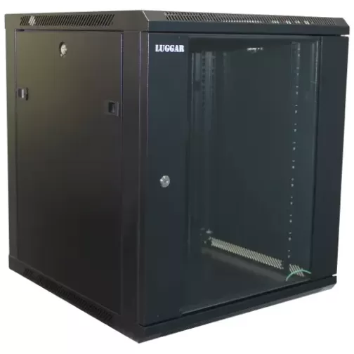 Server rack Luggar 12U Combined MB 500mm black HI-12U-500-MB