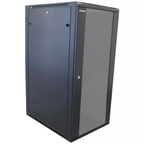 Server rack Luggar 25U 600x800 MB black HI-25U-800-MB