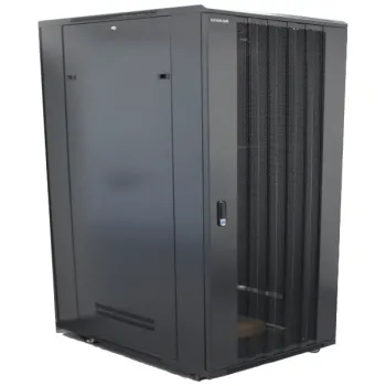 ארון שרתים Luggar 20U Floor 1000mm Mesh Door HI-20U-1000