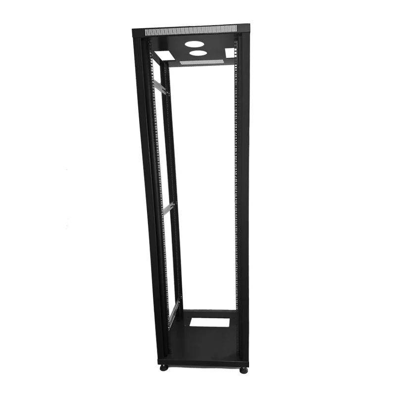 ארון תקשורת Luggar 44U Open Frame Floor Rack Cabinet HI-44U-600-F