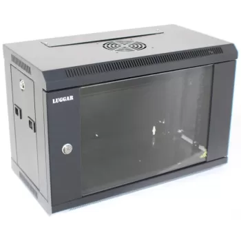 ארון שרתים Luggar 6U Wall-Mount 300mm שחור HI-6U-300-B ארון שרתים Luggar 6U Wall-Mount 300mm שחור HI-6U-300-B