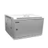 ארון שרתים Luggar 6U Wall-Mount 550x500 MG Solid Metal Door אפור HI-6U-500-MG